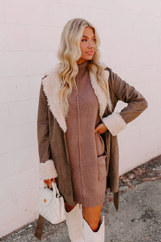 Plus Size Women's Turtleneck Sweater Dresses with Side SlitsRustic Vineyard Knit Sweater Dress Plus Size Women's Turtleneck Sweater Dresses with Side SlitsRustic Vineyard Knit Sweater Dress
