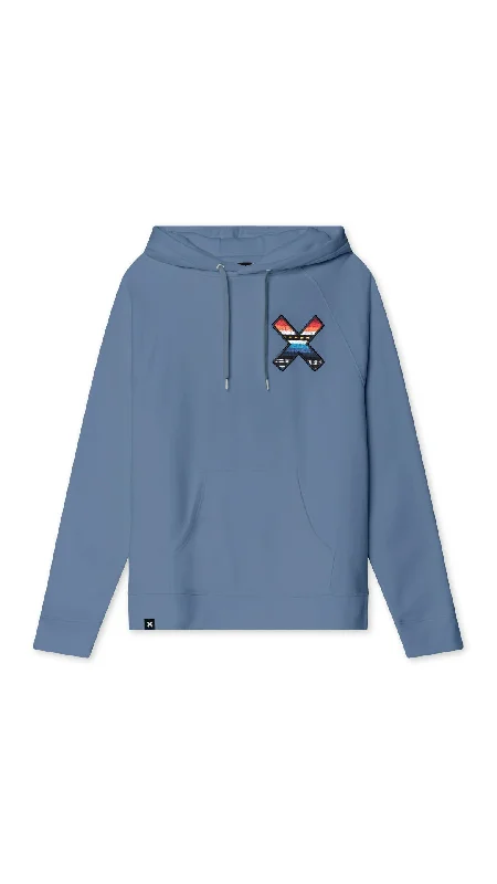 Women's sherpa - lined hoodie for extreme cold weather outdoor activitiesHOODIE CLASSIC SKY BLUE Women's sherpa - lined hoodie for extreme cold weather outdoor activitiesHOODIE CLASSIC SKY BLUE