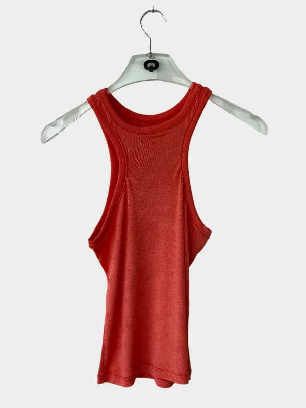 Plus Size Women's Side - Slit Tank Tops in Metallic ShadesTank Top Effek