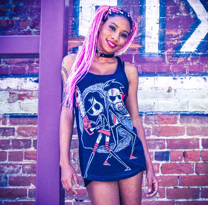 Women's Sleeveless Ribbed Tank Tops for a Trendy LookUs vs. Them Women Tanktop