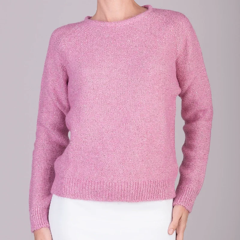 Long - Line Women's Pullovers in a Relaxed Fit for LayeringVisto Pullover in Pink