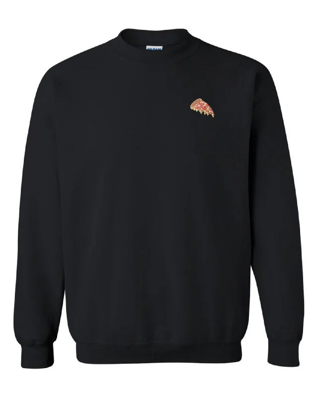Women's long - sleeve cropped sweatshirt with ribbed cuffs for a snug fitWindsor Pizza Slice Crewneck Women's long - sleeve cropped sweatshirt with ribbed cuffs for a snug fitWindsor Pizza Slice Crewneck