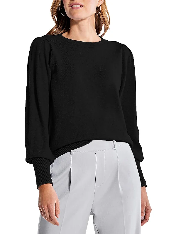 Thermal Women's Pullovers in Dark Colors for Cold WeatherWomens Cotton Pleated Pullover Sweater Thermal Women's Pullovers in Dark Colors for Cold WeatherWomens Cotton Pleated Pullover Sweater