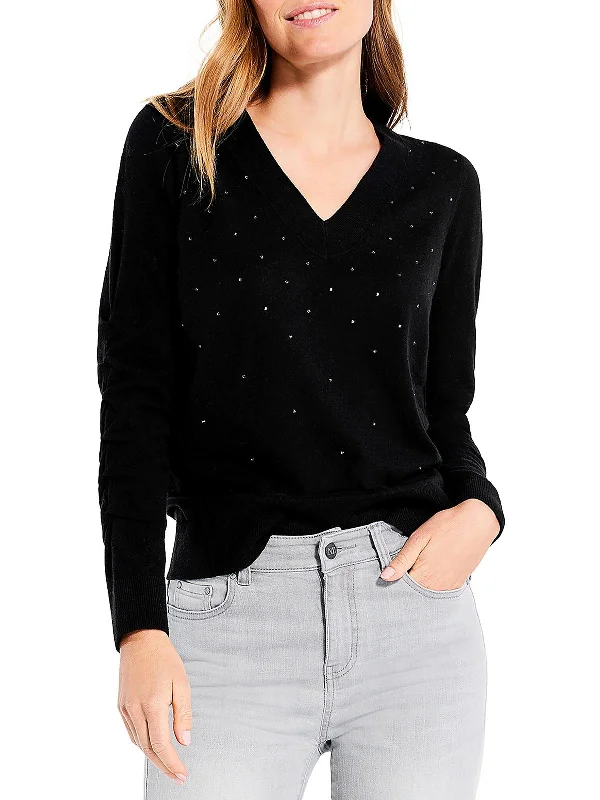 Button - Front Women's Pullovers in a Vintage - Inspired DesignWomens Glam T Pullover Sweater Button - Front Women's Pullovers in a Vintage - Inspired DesignWomens Glam T Pullover Sweater