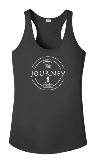 Mock Neck Women's Performance Tank Tops for CyclingWomen's Reflective Tank Top - Journey Mock Neck Women's Performance Tank Tops for CyclingWomen's Reflective Tank Top - Journey