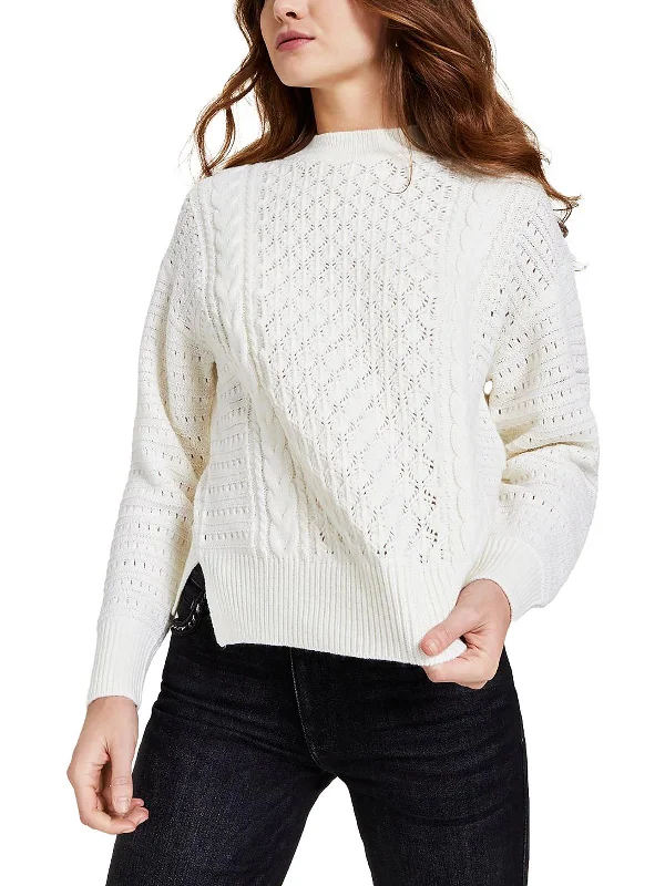 Petite Women's Pullovers with a Fitted Silhouette for a Flattering LookWomens Wool Blend Metallic Pullover Sweater Petite Women's Pullovers with a Fitted Silhouette for a Flattering LookWomens Wool Blend Metallic Pullover Sweater