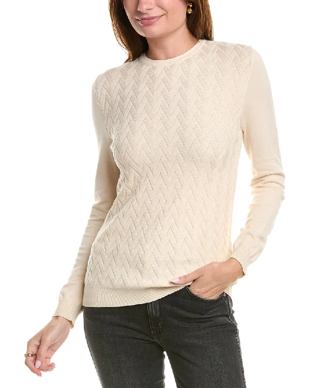 Striped Women's Pullovers in a Breton Style for Nautical VibesYAL New York Pullover Sweater Striped Women's Pullovers in a Breton Style for Nautical VibesYAL New York Pullover Sweater