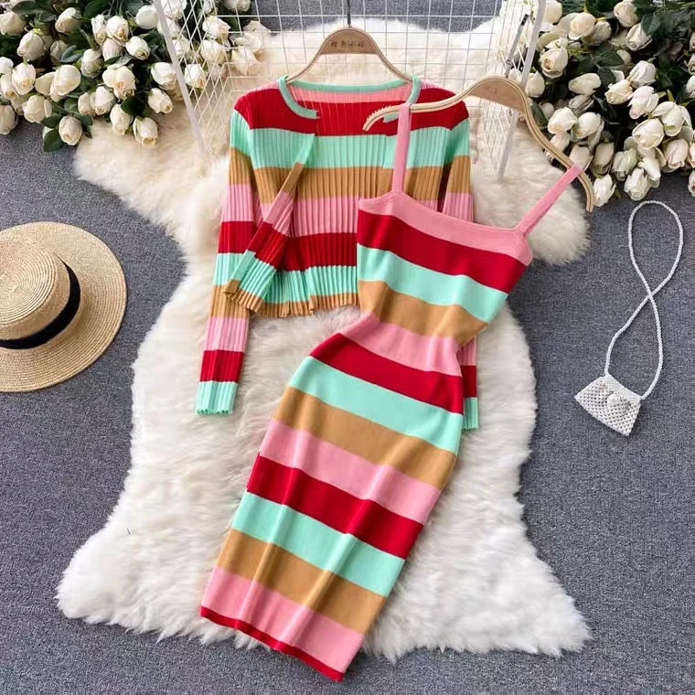 Wrap - Style Women's Lambswool Sweater Dresses in Elegant ShadesYeti Dress and Cape