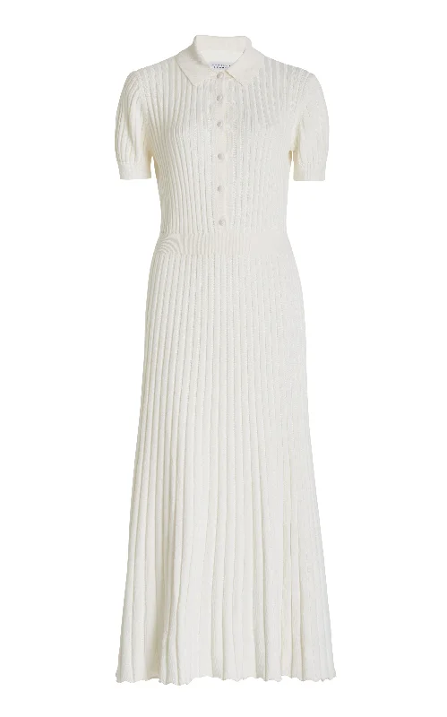 Sleeveless Women Dress in Bright Colors for Summer PartiesAmor Knit Midi Dress in Ivory Cashmere Silk Sleeveless Women Dress in Bright Colors for Summer PartiesAmor Knit Midi Dress in Ivory Cashmere Silk
