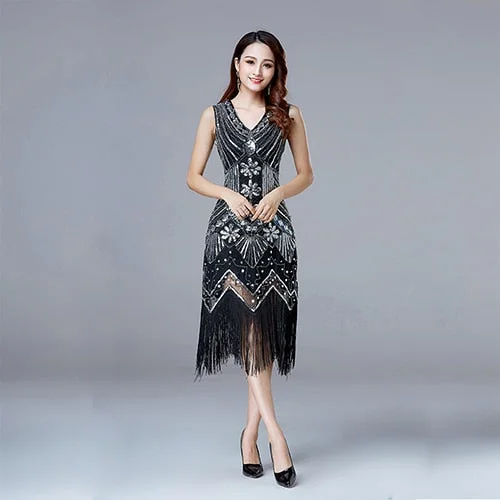 Black and silver