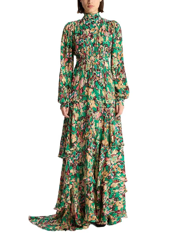 Mermaid - Style Women Dress with a Fitted Silhouette for Special Occasions Mermaid - Style Women Dress with a Fitted Silhouette for Special Occasions A.L.C. Bell Silk Maxi Dress Mermaid - Style Women Dress with a Fitted Silhouette for Special Occasions Mermaid - Style Women Dress with a Fitted Silhouette for Special Occasions A.L.C. Bell Silk Maxi Dress