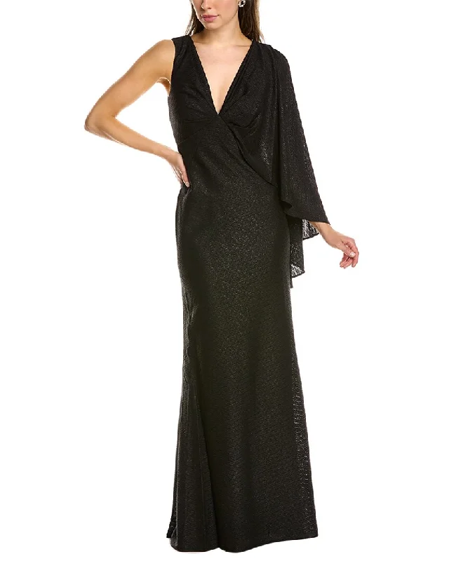 Printed Abstract Women Dress for a Modern and Artistic Appeal Printed Abstract Women Dress for a Modern and Artistic Appeal Aidan Mattox One-Shoulder Gown