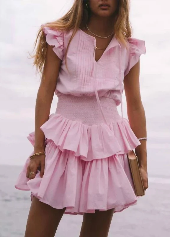 Plus Size Women Dress with a Flattering A - Line Cut for Comfort and Style Plus Size Women Dress with a Flattering A - Line Cut for Comfort and Style Amore Dress Fairy Floss in Pink Plus Size Women Dress with a Flattering A - Line Cut for Comfort and Style Plus Size Women Dress with a Flattering A - Line Cut for Comfort and Style Amore Dress Fairy Floss in Pink