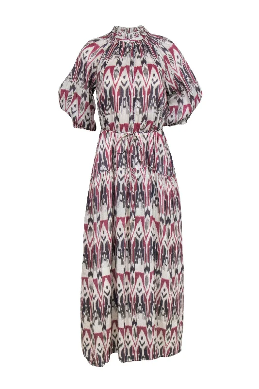 Backless Women Dress for a Sexy and Alluring Look at Evening Events Backless Women Dress for a Sexy and Alluring Look at Evening Events Apiece Apart - Tan & Red Tribal Printed Shift Maxi Dress Sz 4