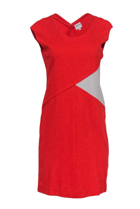 Backless Women Dress for a Sexy and Alluring Look at Evening Events Backless Women Dress for a Sexy and Alluring Look at Evening Events Armani Collezioni - Orange Sleeveless Sheath Dress w/ Cream Paneling Sz 10 Backless Women Dress for a Sexy and Alluring Look at Evening Events Backless Women Dress for a Sexy and Alluring Look at Evening Events Armani Collezioni - Orange Sleeveless Sheath Dress w/ Cream Paneling Sz 10