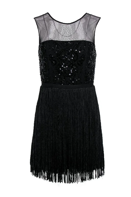 Maxi Women Dress with Floral Print for a Bohemian Vibe Maxi Women Dress with Floral Print for a Bohemian Vibe BCBG Max Azria - Black Fringe Sleeveless “Melly” Sheath Dress w/ Sequin Bodice Sz 2 Maxi Women Dress with Floral Print for a Bohemian Vibe Maxi Women Dress with Floral Print for a Bohemian Vibe BCBG Max Azria - Black Fringe Sleeveless “Melly” Sheath Dress w/ Sequin Bodice Sz 2