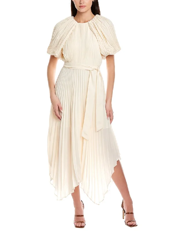 Maxi Women Dress with Floral Print for a Bohemian Vibe Maxi Women Dress with Floral Print for a Bohemian Vibe C/MEO COLLECTIVE Construct Midi Dress