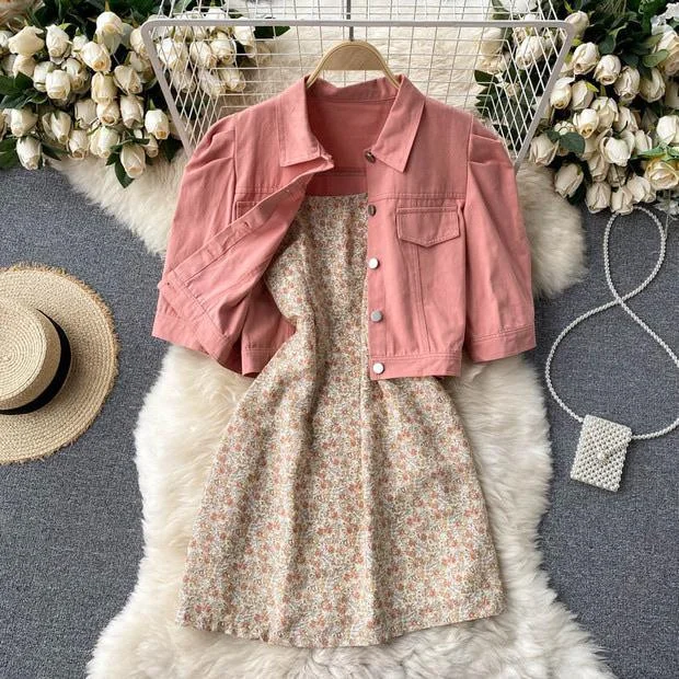Mermaid - Style Women Dress with a Fitted Silhouette for Special Occasions Mermaid - Style Women Dress with a Fitted Silhouette for Special Occasions Carol Set of Dress and Jacket