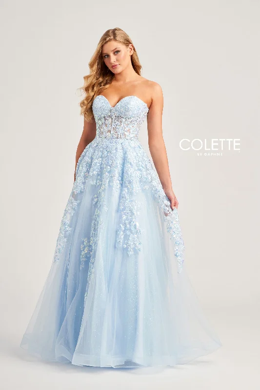 Ball Gown Women Dress with a Full Skirt for a Princess - like Look Ball Gown Women Dress with a Full Skirt for a Princess - like Look Colette CL5136