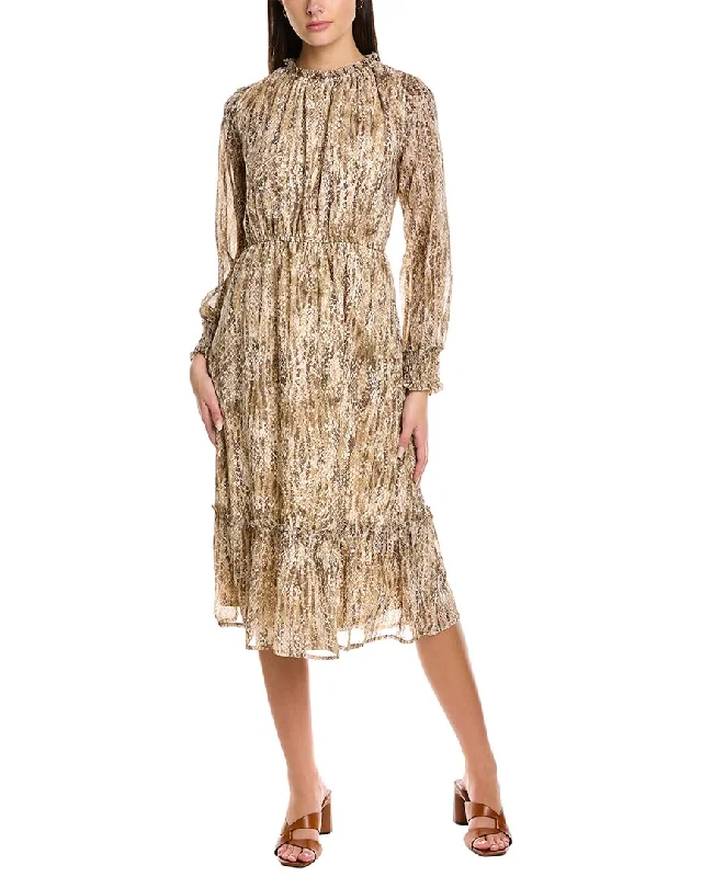 Maxi Women Dress with Floral Print for a Bohemian Vibe Maxi Women Dress with Floral Print for a Bohemian Vibe Daisy Lane Printed Midi Dress
