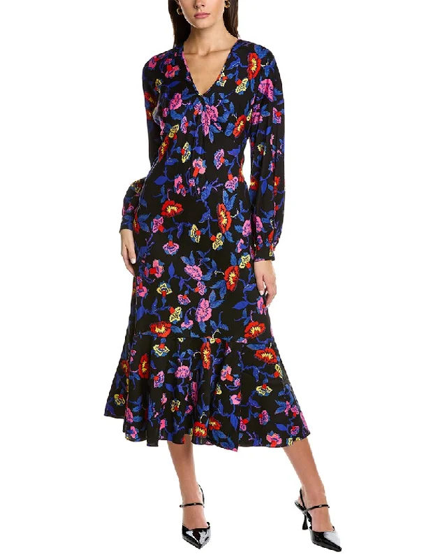 Little Black Women Dress with Sequins for a Glamorous Night Out Little Black Women Dress with Sequins for a Glamorous Night Out Diane von Furstenberg Luka Silk-Blend Dress