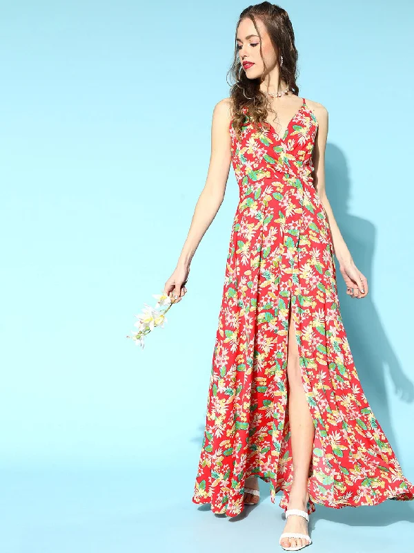 Pleated Women Dress with a Timeless and Elegant Texture Pleated Women Dress with a Timeless and Elegant Texture Berrylush Women Coral & Green Floral Printed V-Neck Thigh-High Slit Crepe Flared Maxi Dress Pleated Women Dress with a Timeless and Elegant Texture Pleated Women Dress with a Timeless and Elegant Texture Berrylush Women Coral & Green Floral Printed V-Neck Thigh-High Slit Crepe Flared Maxi Dress
