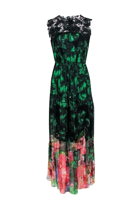 Lace - Embellished Women Dress for an Elegant and Sophisticated Appearance Lace - Embellished Women Dress for an Elegant and Sophisticated Appearance Elie Tahari - Black & Green Leaf & Floral Print Pleated Silk Maxi Dress Sz S Lace - Embellished Women Dress for an Elegant and Sophisticated Appearance Lace - Embellished Women Dress for an Elegant and Sophisticated Appearance Elie Tahari - Black & Green Leaf & Floral Print Pleated Silk Maxi Dress Sz S