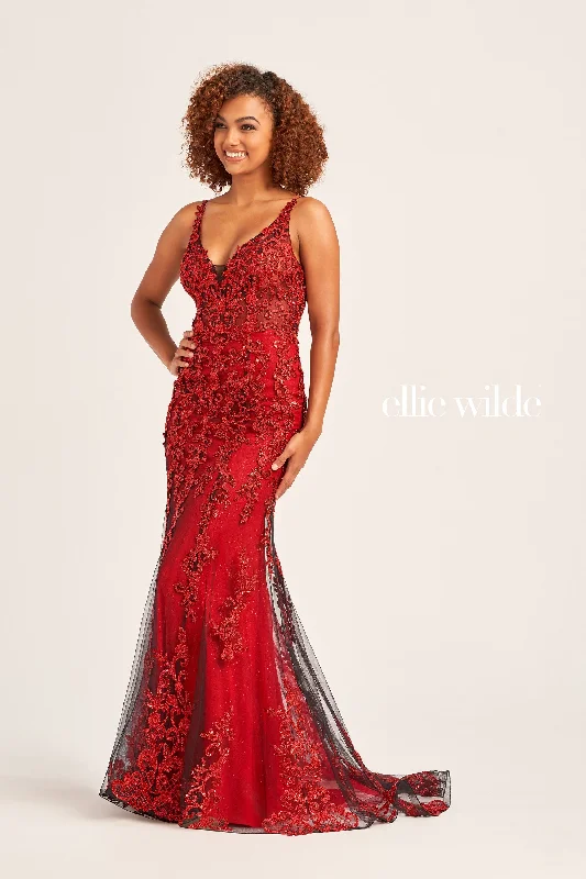 Plus Size Women Dress with a Flattering A - Line Cut for Comfort and Style Plus Size Women Dress with a Flattering A - Line Cut for Comfort and Style Ellie Wilde EW35071 Plus Size Women Dress with a Flattering A - Line Cut for Comfort and Style Plus Size Women Dress with a Flattering A - Line Cut for Comfort and Style Ellie Wilde EW35071