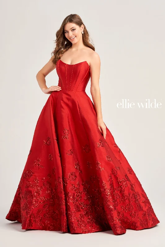 Lace - Embellished Women Dress for an Elegant and Sophisticated Appearance Lace - Embellished Women Dress for an Elegant and Sophisticated Appearance Ellie Wilde EW35073 Lace - Embellished Women Dress for an Elegant and Sophisticated Appearance Lace - Embellished Women Dress for an Elegant and Sophisticated Appearance Ellie Wilde EW35073