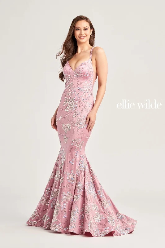 Mermaid - Style Women Dress with a Fitted Silhouette for Special Occasions Mermaid - Style Women Dress with a Fitted Silhouette for Special Occasions Ellie Wilde EW35083