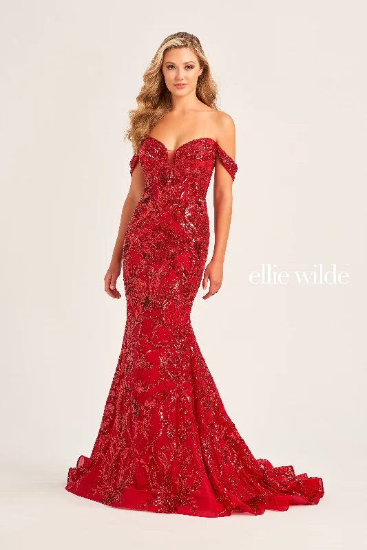 Strapless Women Dress with a Built - in Bra for Comfort and Support Strapless Women Dress with a Built - in Bra for Comfort and Support Ellie Wilde EW35094