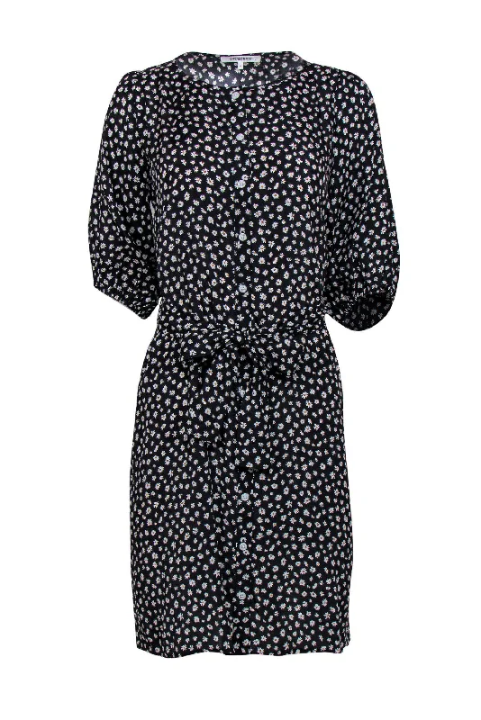 Shift Women Dress with a Simple and Classic Design for Everyday Wear Shift Women Dress with a Simple and Classic Design for Everyday Wear Emerson Fry - Black Daisy Printed Puffed Sleeve Dress Sz S