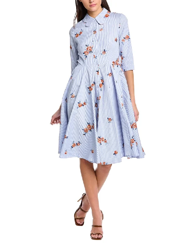 Mermaid - Style Women Dress with a Fitted Silhouette for Special Occasions Mermaid - Style Women Dress with a Fitted Silhouette for Special Occasions Gracia Butterfly Shirtdress