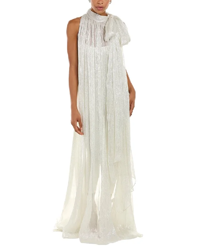Wrap - Style Women Dress with Adjustable Fit for All Body Types Wrap - Style Women Dress with Adjustable Fit for All Body Types Halston Dulcie Gown