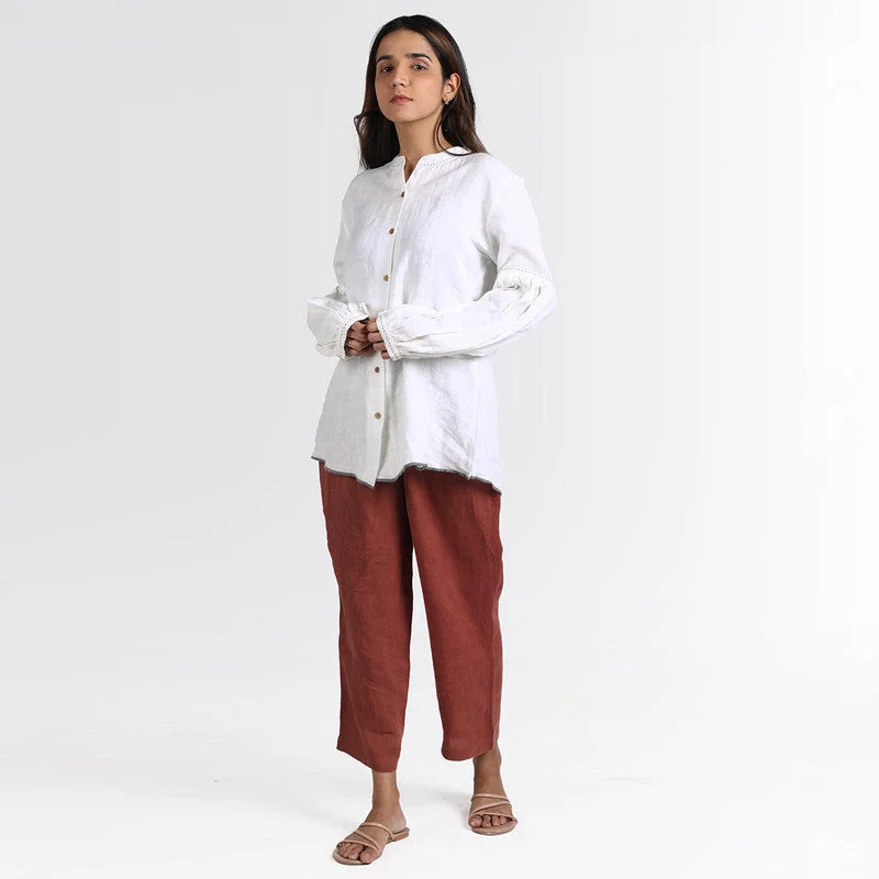 Long - Sleeve Women Dress in Velvet for a Luxurious Winter Look Long - Sleeve Women Dress in Velvet for a Luxurious Winter Look Pure Linen Shirt | White Long - Sleeve Women Dress in Velvet for a Luxurious Winter Look Long - Sleeve Women Dress in Velvet for a Luxurious Winter Look Pure Linen Shirt | White