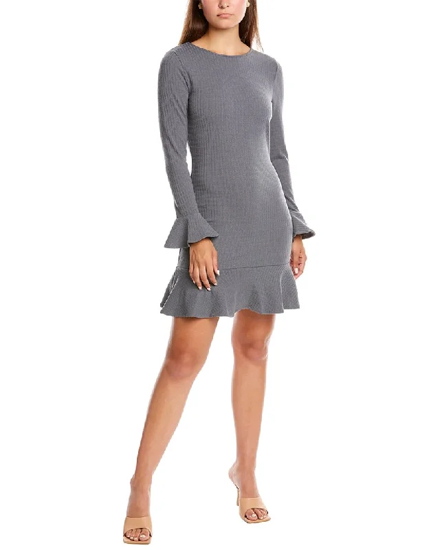 Lace - Embellished Women Dress for an Elegant and Sophisticated Appearance Lace - Embellished Women Dress for an Elegant and Sophisticated Appearance Honey & Beau Love To Be Free Knit Mini Dress