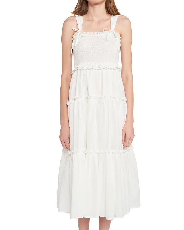 Plus Size Women Dress with a Flattering A - Line Cut for Comfort and Style Plus Size Women Dress with a Flattering A - Line Cut for Comfort and Style Jacquie the Label Emily Midi Dress