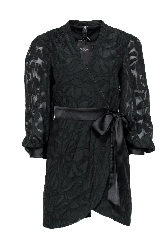 Mermaid - Style Women Dress with a Fitted Silhouette for Special Occasions Mermaid - Style Women Dress with a Fitted Silhouette for Special Occasions Jonathan Simkhai - Black Textured Long Sleeve Wrap Dress Sz S Mermaid - Style Women Dress with a Fitted Silhouette for Special Occasions Mermaid - Style Women Dress with a Fitted Silhouette for Special Occasions Jonathan Simkhai - Black Textured Long Sleeve Wrap Dress Sz S