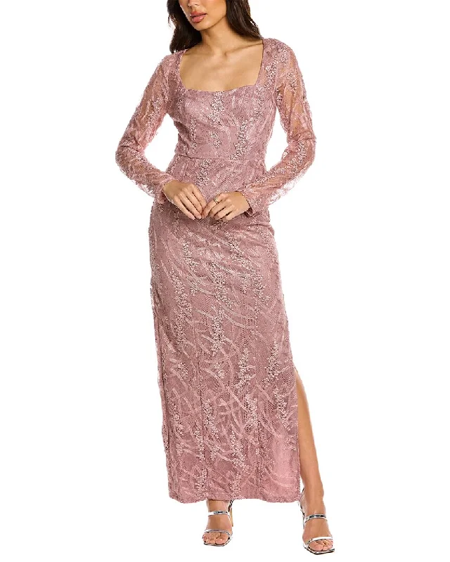 Wrap - Style Women Dress with Adjustable Fit for All Body Types Wrap - Style Women Dress with Adjustable Fit for All Body Types JS Collections Giovanna Column Gown