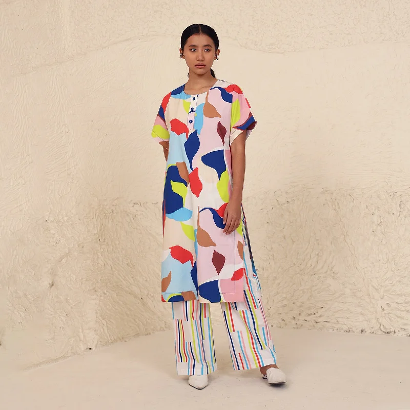 Sheath Women Dress with a Tailored Fit for a Professional Look Sheath Women Dress with a Tailored Fit for a Professional Look Cotton Poplin Printed Co-Ord Set for Women | Multicolour Sheath Women Dress with a Tailored Fit for a Professional Look Sheath Women Dress with a Tailored Fit for a Professional Look Cotton Poplin Printed Co-Ord Set for Women | Multicolour