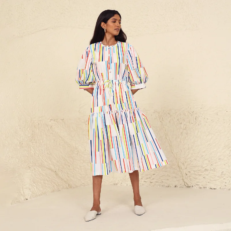 Sheath Women Dress with a Tailored Fit for a Professional Look Sheath Women Dress with a Tailored Fit for a Professional Look Cotton Poplin Tiered Dress for Women | Printed | Multicolour Sheath Women Dress with a Tailored Fit for a Professional Look Sheath Women Dress with a Tailored Fit for a Professional Look Cotton Poplin Tiered Dress for Women | Printed | Multicolour