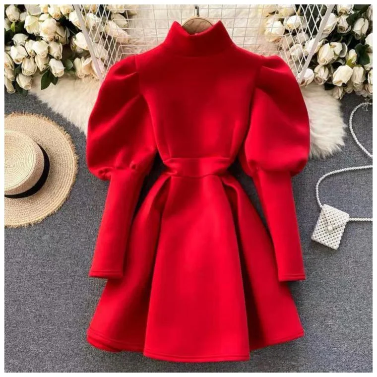 Halter Neck Women Dress to Show Off the Shoulders and Neckline Halter Neck Women Dress to Show Off the Shoulders and Neckline Laura Puffed Sleeve Dress Halter Neck Women Dress to Show Off the Shoulders and Neckline Halter Neck Women Dress to Show Off the Shoulders and Neckline Laura Puffed Sleeve Dress