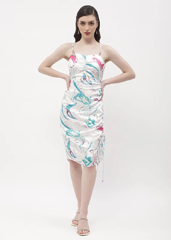 Long - Sleeve Women Dress in Velvet for a Luxurious Winter Look Long - Sleeve Women Dress in Velvet for a Luxurious Winter Look Madame Abstract Print Off-White Drawstring Bodycon Dress Long - Sleeve Women Dress in Velvet for a Luxurious Winter Look Long - Sleeve Women Dress in Velvet for a Luxurious Winter Look Madame Abstract Print Off-White Drawstring Bodycon Dress
