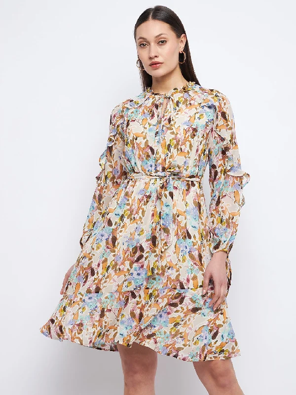 Long - Sleeve Women Dress in Velvet for a Luxurious Winter Look Long - Sleeve Women Dress in Velvet for a Luxurious Winter Look Madame Floral Print Off-White Ruffle Dress Long - Sleeve Women Dress in Velvet for a Luxurious Winter Look Long - Sleeve Women Dress in Velvet for a Luxurious Winter Look Madame Floral Print Off-White Ruffle Dress