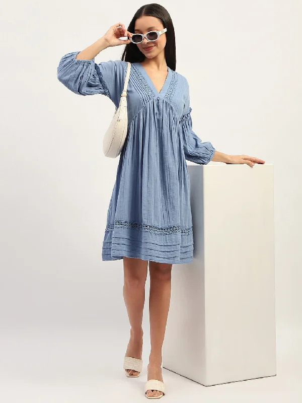 Mini Women Dress with a Short Hem for a Young and Trendy Style Mini Women Dress with a Short Hem for a Young and Trendy Style Madame Puff Sleeve Fit And Flare Cotton Blue Midi Dress Mini Women Dress with a Short Hem for a Young and Trendy Style Mini Women Dress with a Short Hem for a Young and Trendy Style Madame Puff Sleeve Fit And Flare Cotton Blue Midi Dress