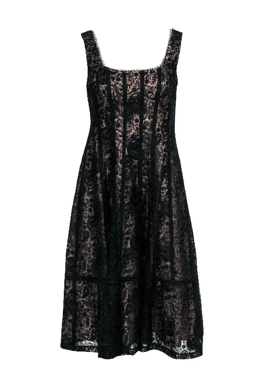 Off - the - Shoulder Women Dress for a Romantic and Feminine Look Off - the - Shoulder Women Dress for a Romantic and Feminine Look Nanette Lepore - Black Lace Scoop Neck Flared Dress Sz 6 Off - the - Shoulder Women Dress for a Romantic and Feminine Look Off - the - Shoulder Women Dress for a Romantic and Feminine Look Nanette Lepore - Black Lace Scoop Neck Flared Dress Sz 6