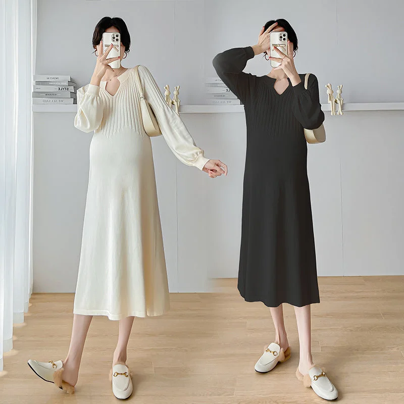 Wrap - Style Women Dress with Adjustable Fit for All Body Types Wrap - Style Women Dress with Adjustable Fit for All Body Types NiDELL Maternity Dress . New Core-Spun Yarn Maternity Dress Autumn and Winter V-neck Korean Style Loose Knitted Dress Autumn Wrap - Style Women Dress with Adjustable Fit for All Body Types Wrap - Style Women Dress with Adjustable Fit for All Body Types NiDELL Maternity Dress . New Core-Spun Yarn Maternity Dress Autumn and Winter V-neck Korean Style Loose Knitted Dress Autumn