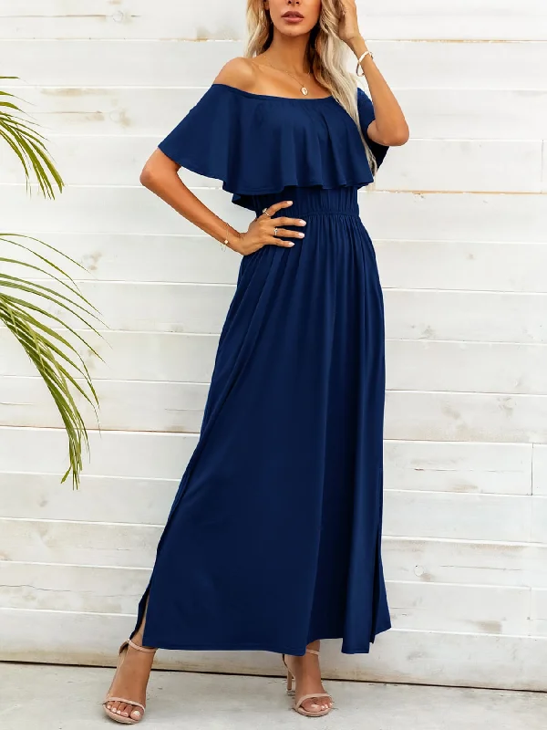 Ball Gown Women Dress with a Full Skirt for a Princess - like Look Ball Gown Women Dress with a Full Skirt for a Princess - like Look Off-Shoulder Slit Maxi Dress Ball Gown Women Dress with a Full Skirt for a Princess - like Look Ball Gown Women Dress with a Full Skirt for a Princess - like Look Off-Shoulder Slit Maxi Dress