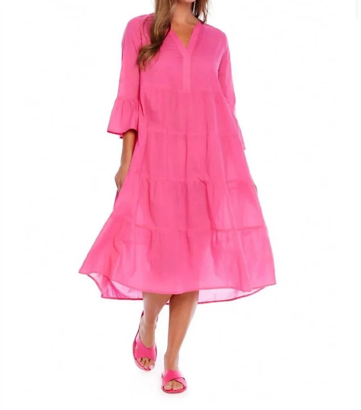 Plus Size Women Dress with a Flattering A - Line Cut for Comfort and Style Plus Size Women Dress with a Flattering A - Line Cut for Comfort and Style Portland Midi Dress in Pink Plus Size Women Dress with a Flattering A - Line Cut for Comfort and Style Plus Size Women Dress with a Flattering A - Line Cut for Comfort and Style Portland Midi Dress in Pink