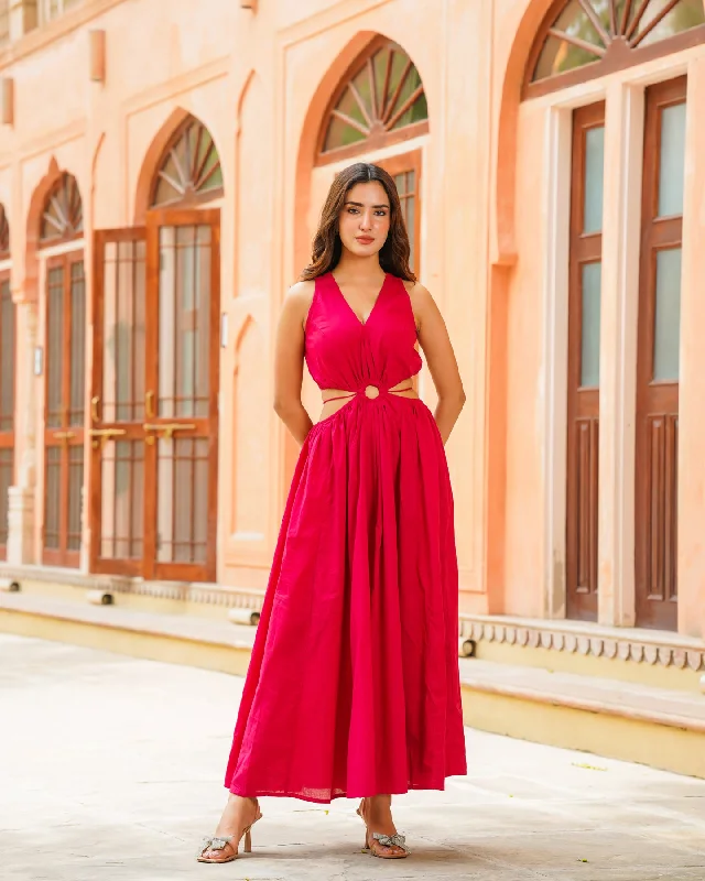Backless Women Dress for a Sexy and Alluring Look at Evening Events Backless Women Dress for a Sexy and Alluring Look at Evening Events Red Cut-out Solid Dress Backless Women Dress for a Sexy and Alluring Look at Evening Events Backless Women Dress for a Sexy and Alluring Look at Evening Events Red Cut-out Solid Dress